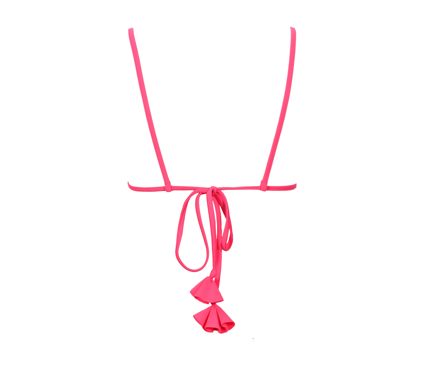 ELECTRA STRIPE BIKINI TOP - SUNSET / FUSCHIA