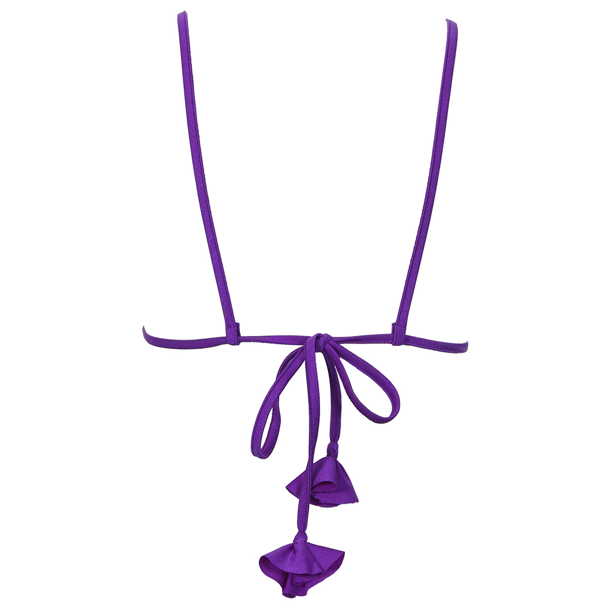 ELECTRA STRIPE BIKINI TOP - SUNSET / ROYALTY