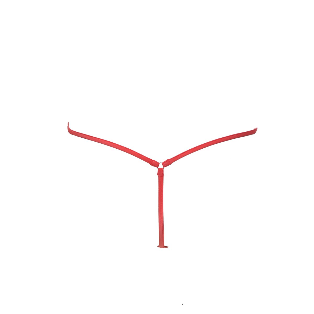 Thong string micro bikini bottom neon pink