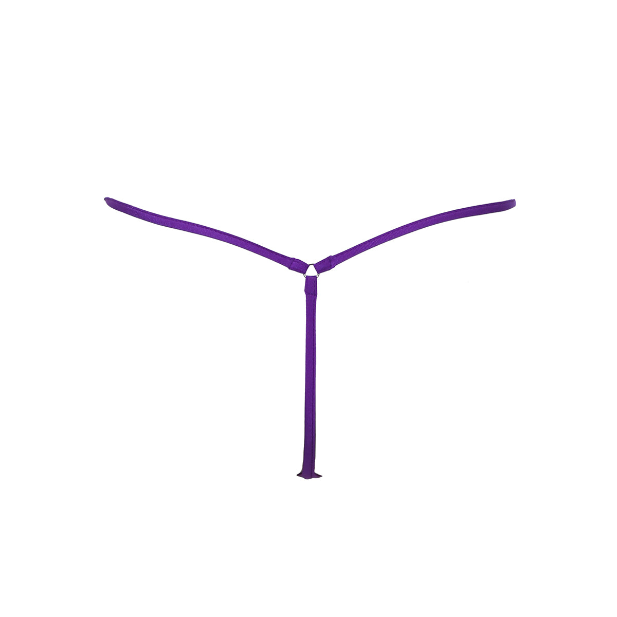 NYMPH MICRO BIKINI BOTTOM - Sunset Stripe / Royalty