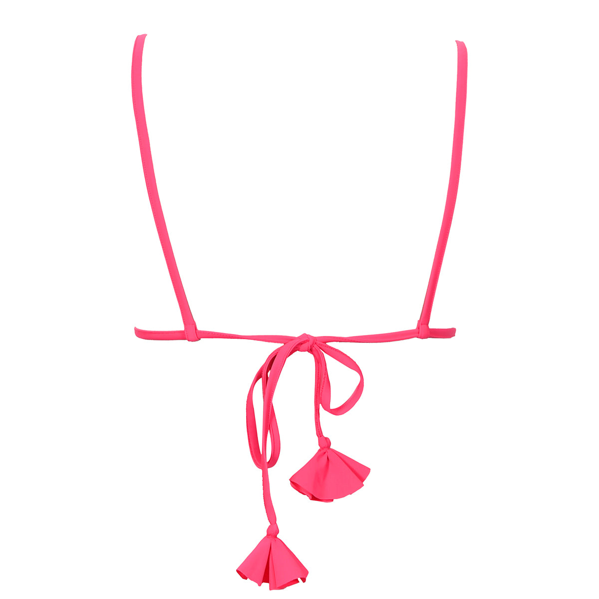 NYX MICRO TRI BIKINI TOP - Sunset Stripe / Fuchsia