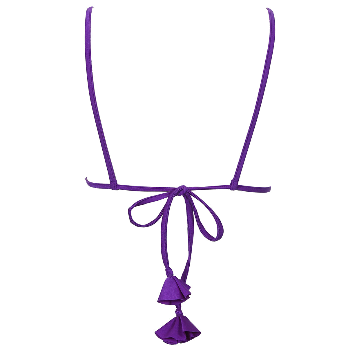 NYX MICRO TRI BIKINI TOP - Sunset Stripe / Royalty