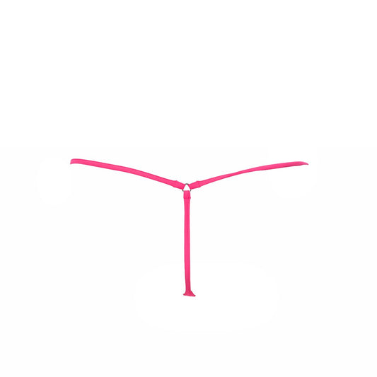 Thong g string micro bikini bottom bright neon pink